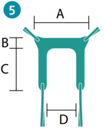 HYGIËNEGORDEL  passieve tillift medium