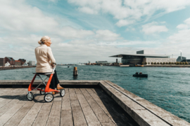 Carbon Ultralight Rollator trust care Inclusief afneembare tas