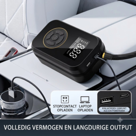 Draadloze Digitale Luchtpomp  – Voor Scootmobielen & Elektrische Rolstoelen