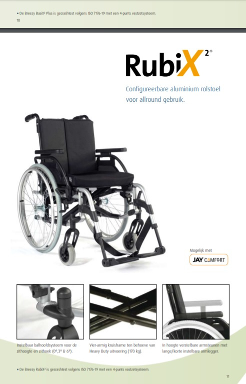 Wereldbol verdieping Zoeken Breezy Rubix2 semi actieve rolstoel | Rolstoelen | Easycomfort  zorghulpmiddelen