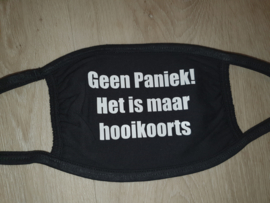 Mondkapje 3 laags met tekst