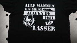 T-shirt alle mannen zijn gelijk