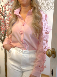 Hemd juli roze