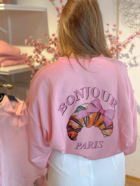 Sweater paris roze