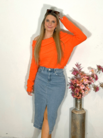 Oranje sweater