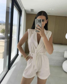 Playsuit Mina beige