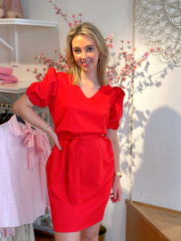 Dress Femke rood