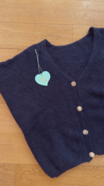 Gilet donkerblauw