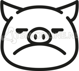 Annoyed Pig
