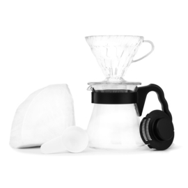 Hario V60 Pour Over Kit - dripper + server + filters