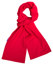 Katoenen sjaal 160x20 cm   Donkerrood