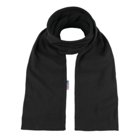 Katoenen sjaal 160x20 cm   Zwart