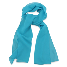 Sjaal Premium Lang Turquoise
