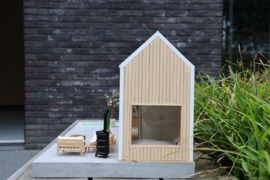 Poppenhuis Tiny house 1:12