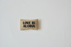 Pillow "love is..."