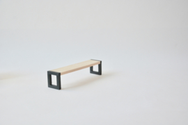 Cube bench black