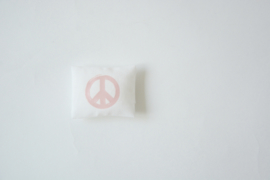 Pillow "peace pink"