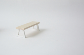 Design bench white