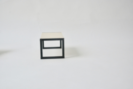 Tafel cube zwart