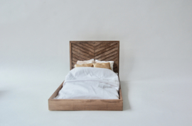 “SURF” bed walnut