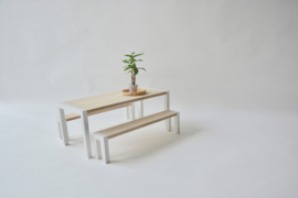 Bench at modern table 1:6