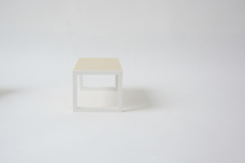 Tafel cube wit