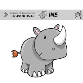 brICElet neushoorn