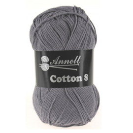 Cotton 8 kleur 58 (grijs)