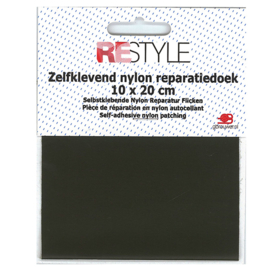 Zelfklevend nylon reparatiedoek ~ mosgroen (542)