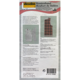 Vlieseline Kantenband 2 cm.