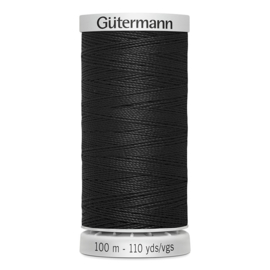Gütermann super sterk ~ kleur 000 (zwart)