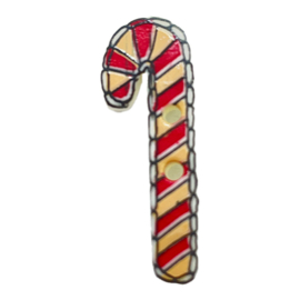Kerstknoop candy cane