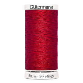 Gutermann 500m ~ kleur 156 (rood)