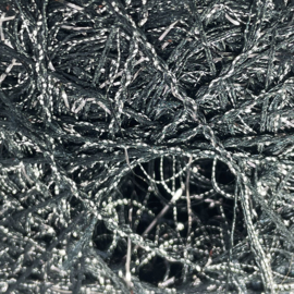 Artiwool-Brussels Plume ~ zilver glitter