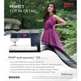 Pfaff Quilt Expression™ 720