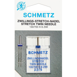 Schmetz stretch tweeling 2,5/75