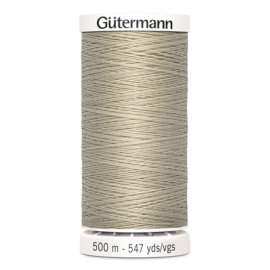 Gutermann 500m ~ kleur 722 (beige)