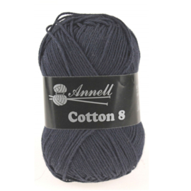 Cotton 8 kleur 26 (donkerblauw)