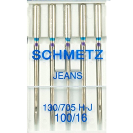 Schmetz jeans dikte 100/16