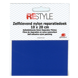 Zelfklevend nylon reparatiedoek ~ kobaltblauw (215)