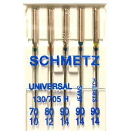 Schmetz combipack met stretch + jeans + universeel