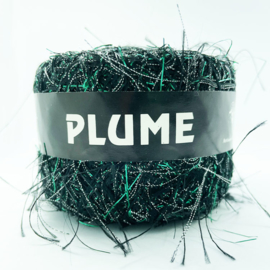 Artiwool-Brussels Plume ~ groen glitter