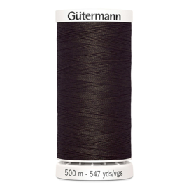 Gutermann 500m ~ kleur 696 (bruin)