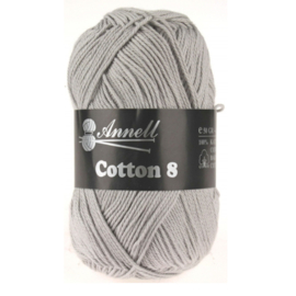 Cotton 8 kleur 57 (lichtgrijs)