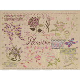 DMC Coloris patroon flowers