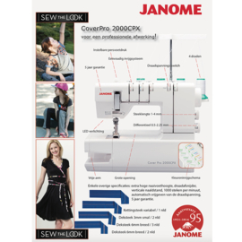 Janome CoverPro 2000 CPX