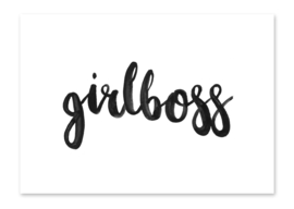 Ansichtkaart Girlboss