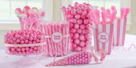 Fluffed Pink Candy