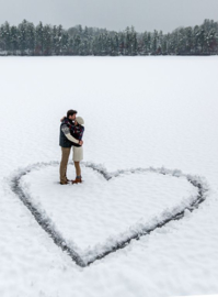 Snow kiss