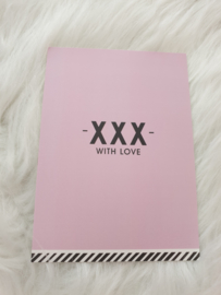 Cadeaukaarttje ''-XXX- With Love''